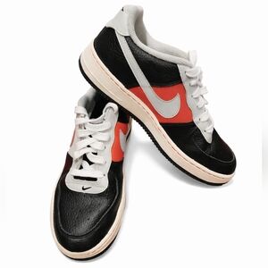 Nike Court Borough Low 2 SE NBA 75th Anniversary, Black Red White, Size 7Y